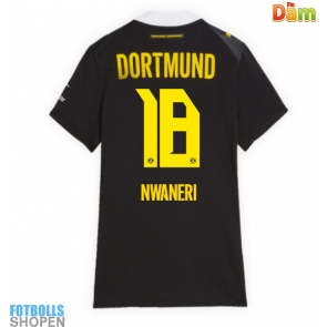 Billiga Borussia Dortmund Ethan Nwaneri #18 Bortatröja Dam 2026-27 Kortärmad